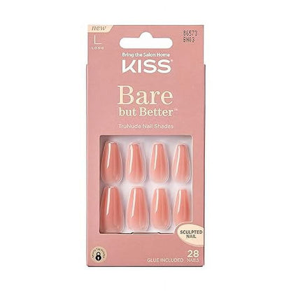 KISS Bare but Better Premium Fake Nails - So Natural