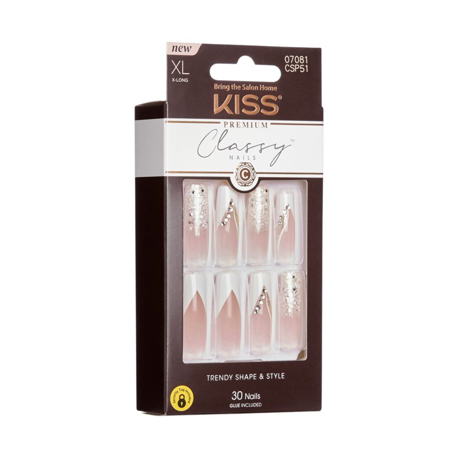 KISS Natural Professional Coverage Premium Faux Nails - Earthly, 140 count