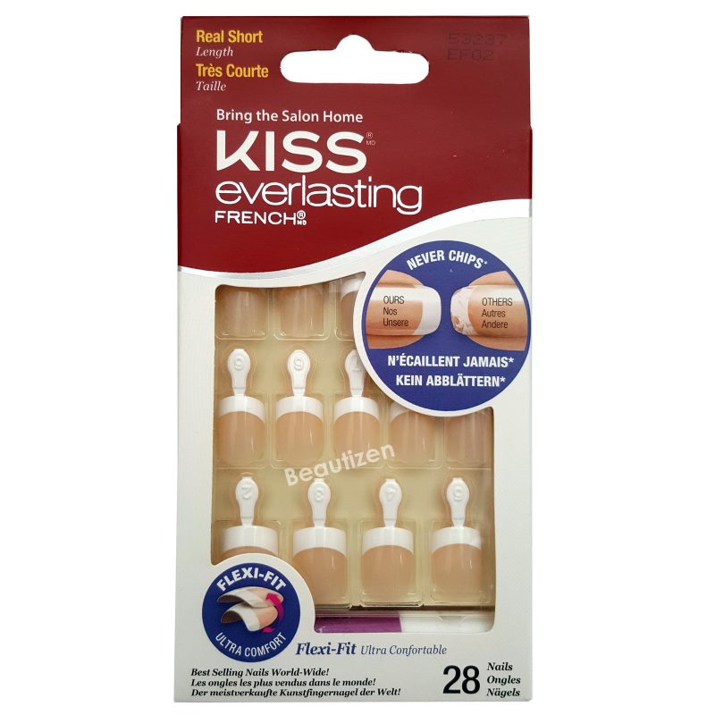 Kiss Everlasting French 28 Count Medium Flexi-Fit