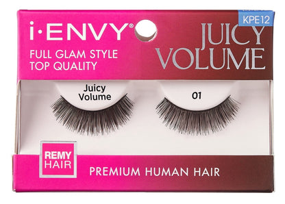 Kiss I Envy Juicy Volume 4+1 Full Glam Style Lashes