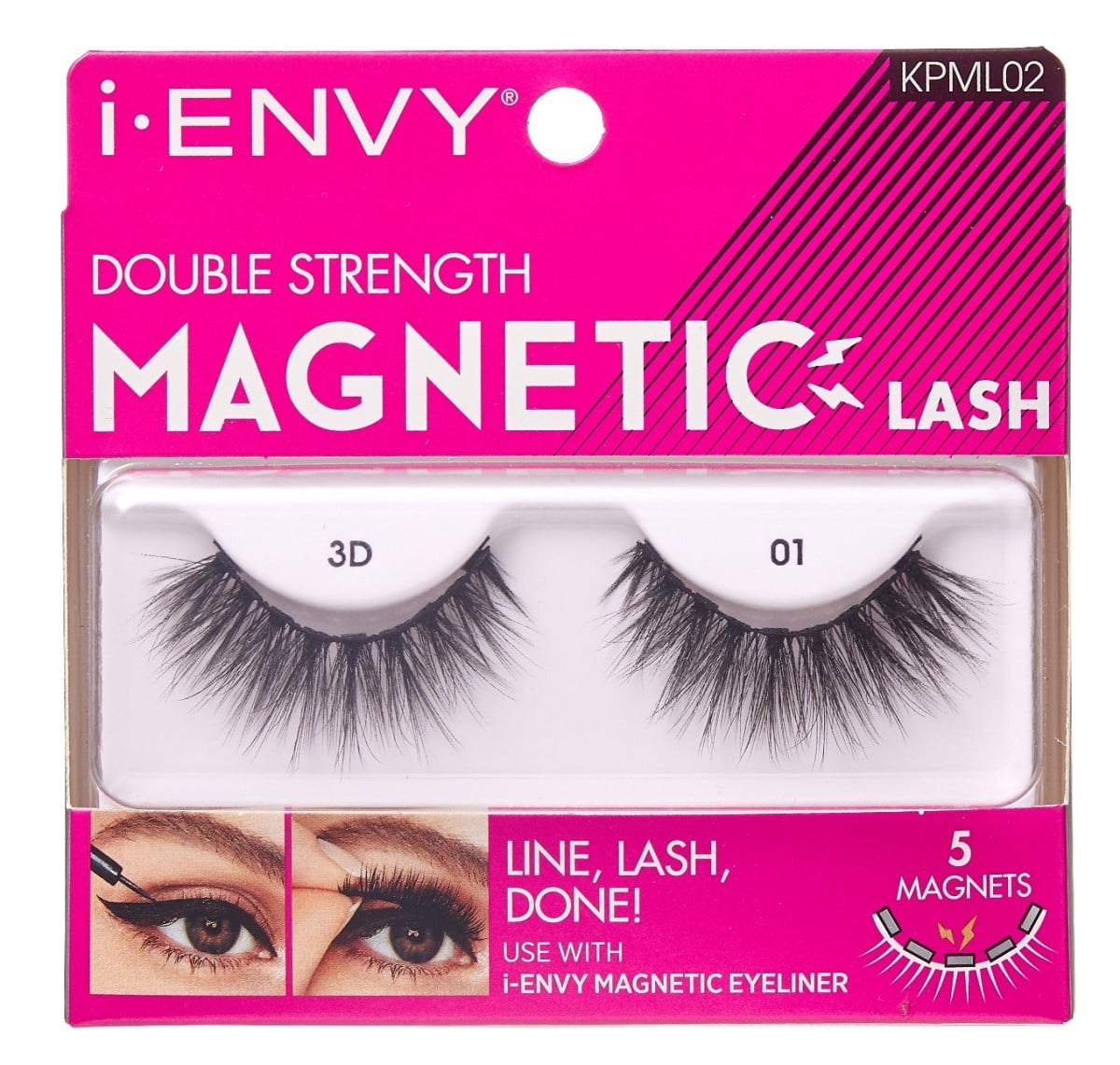 Kiss I Envy Magnetic 3D 01 Lashes