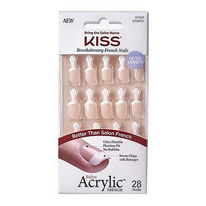 KISS Salon Acrylic Revolutionary French Press-On Nails - Bonjour