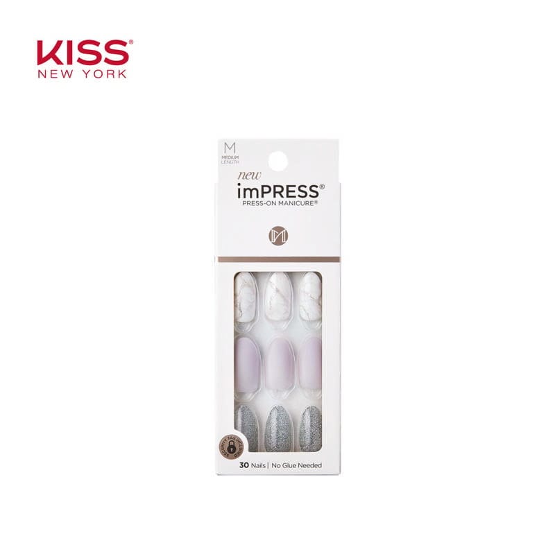 Kiss Impress Press-On-Manicure Kit 30 Count Climb Up Medium
