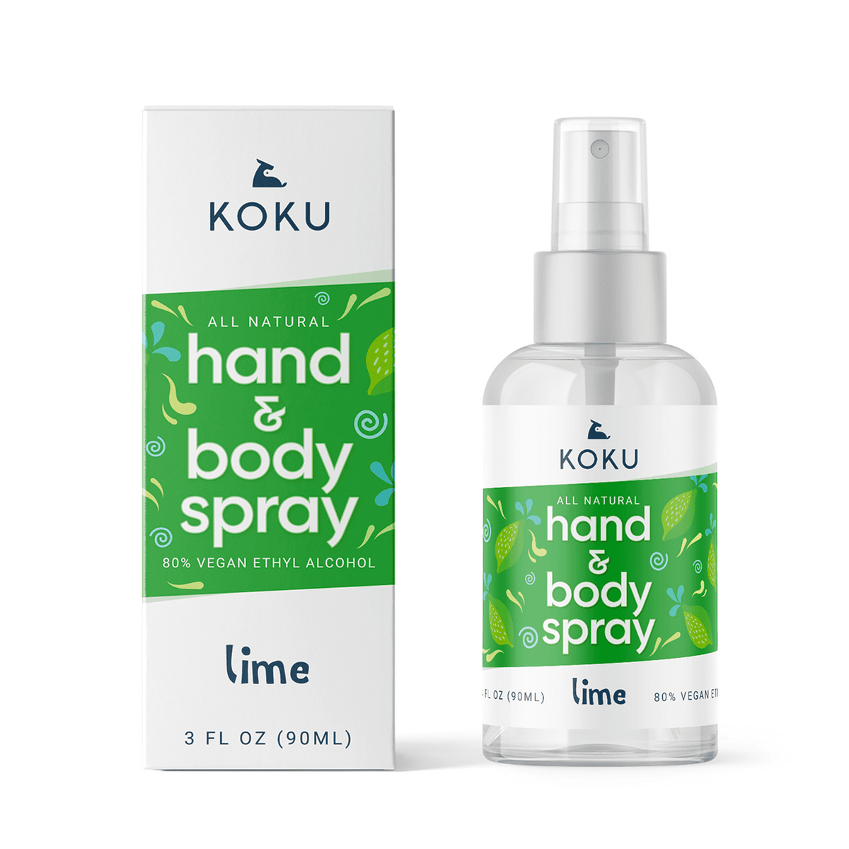 KOKU HND BDY SPRAY,LIME