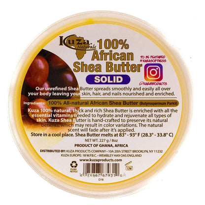 KUZA AFRICAN SHEA BLACK SOAP8z