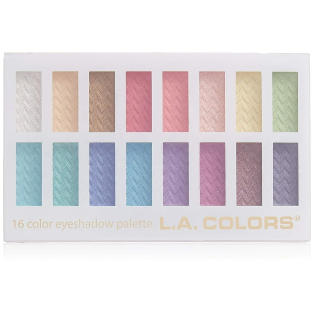 L.A. Colors 16 Color Eyeshadow Palette - Haute
