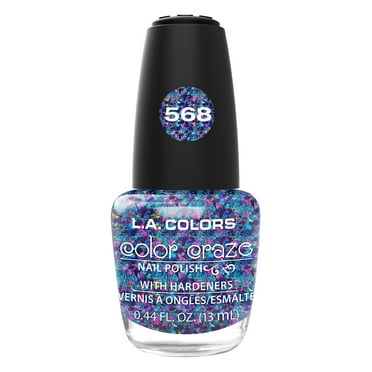 L.A. Colors Color Craze Nail Polish - Treasure Island, 0.44 fl oz