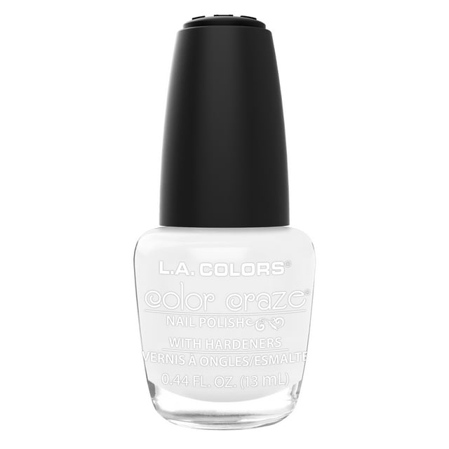L.A. Colors Nail Lacquer - French Nails White, 0.44 fl oz