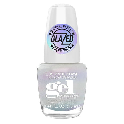 L.A. Colors Dark Metal Nail Polish, Glacier