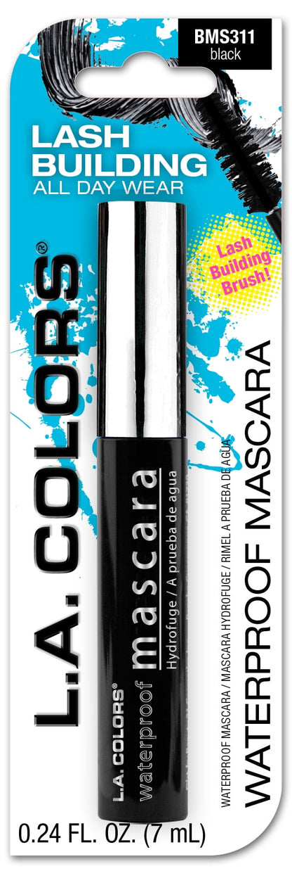 L.A. Colors HD Waterproof Lash Building Mascara - Very Black