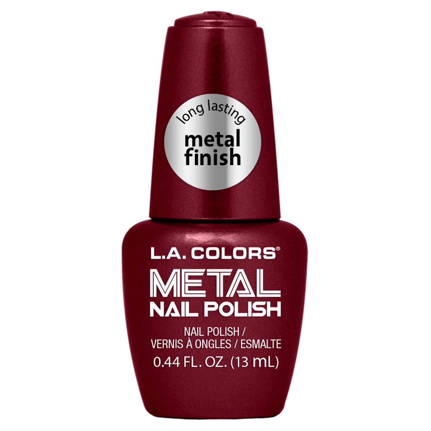 L.A. Colors Metal Nail Polish Color - Majestic, 0.44 fl oz