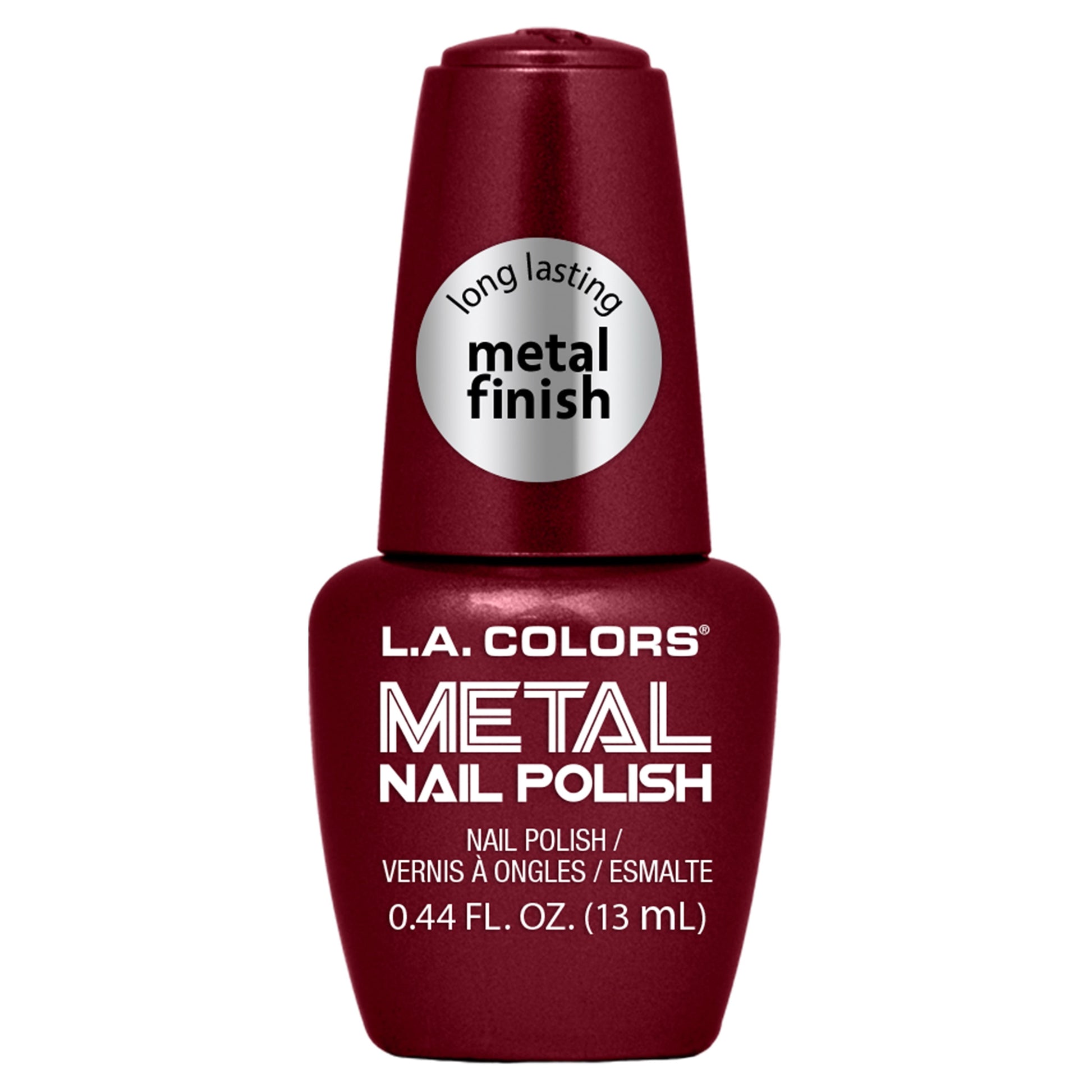 L.A. Colors Metal Nail Polish Color - Majestic, 0.44 fl oz