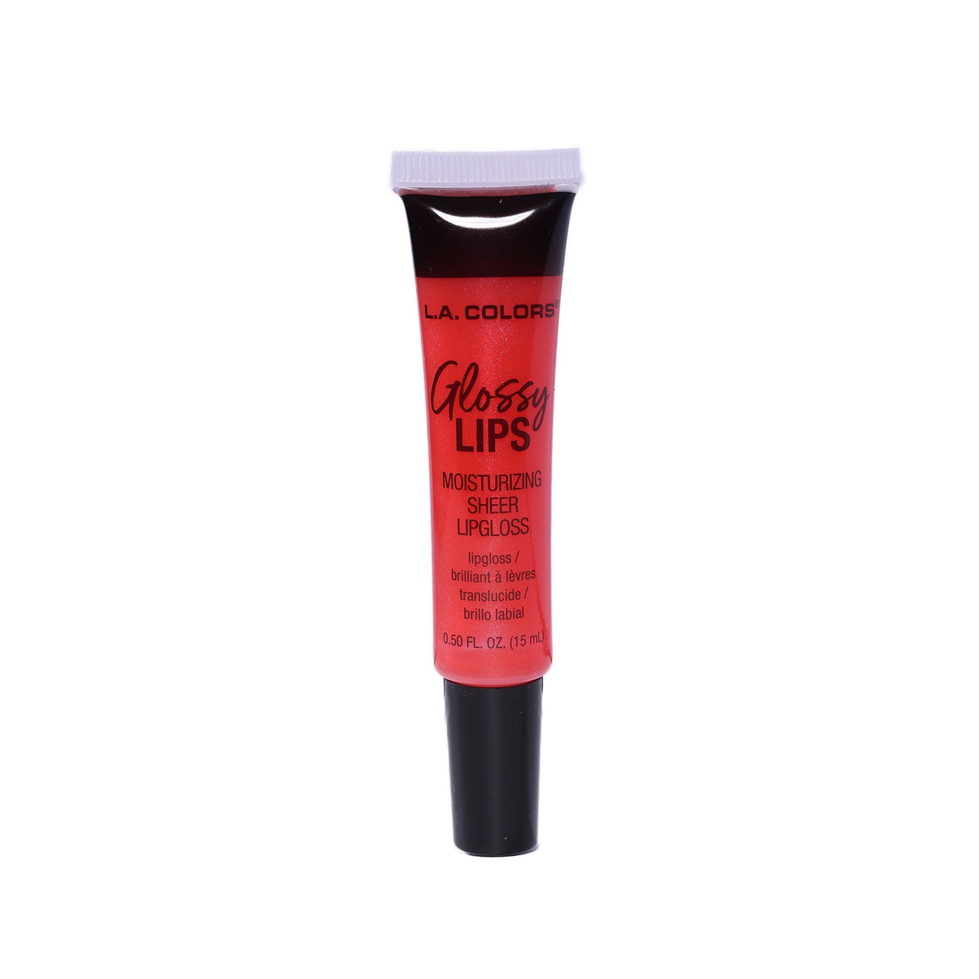 L.A. Colors Glossy Lips Sheer Lipgloss - Tropical Punch, 0.5 fl oz