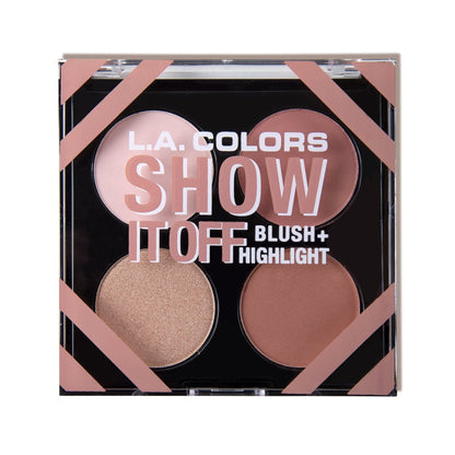 L.A. COLORS Show It Off & Shape It Up Palette - Sculpt & Contour
