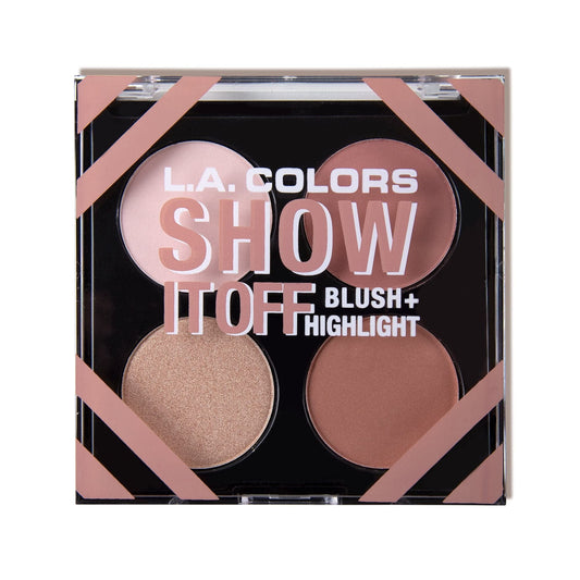 L.A. COLORS Show It Off & Shape It Up Palette - Sculpt & Contour
