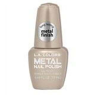 L.A. Colors Dark Metal Nail Polish, Gold Coin 0.44 fl oz
