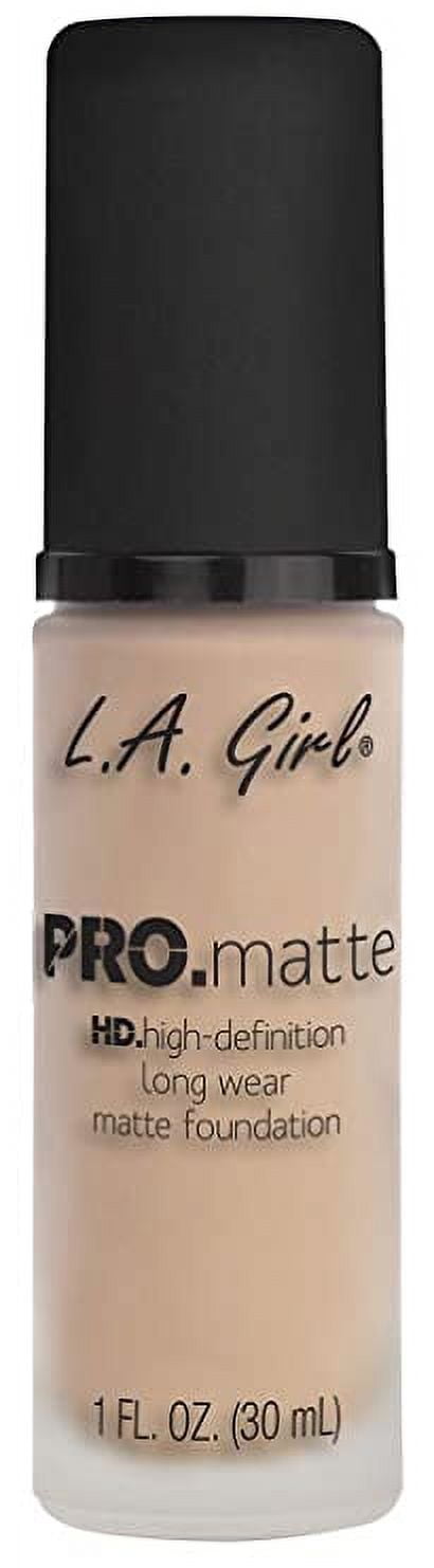 L.A. Girl PRO Matte Foundation Sandy Beige, 1 fl oz