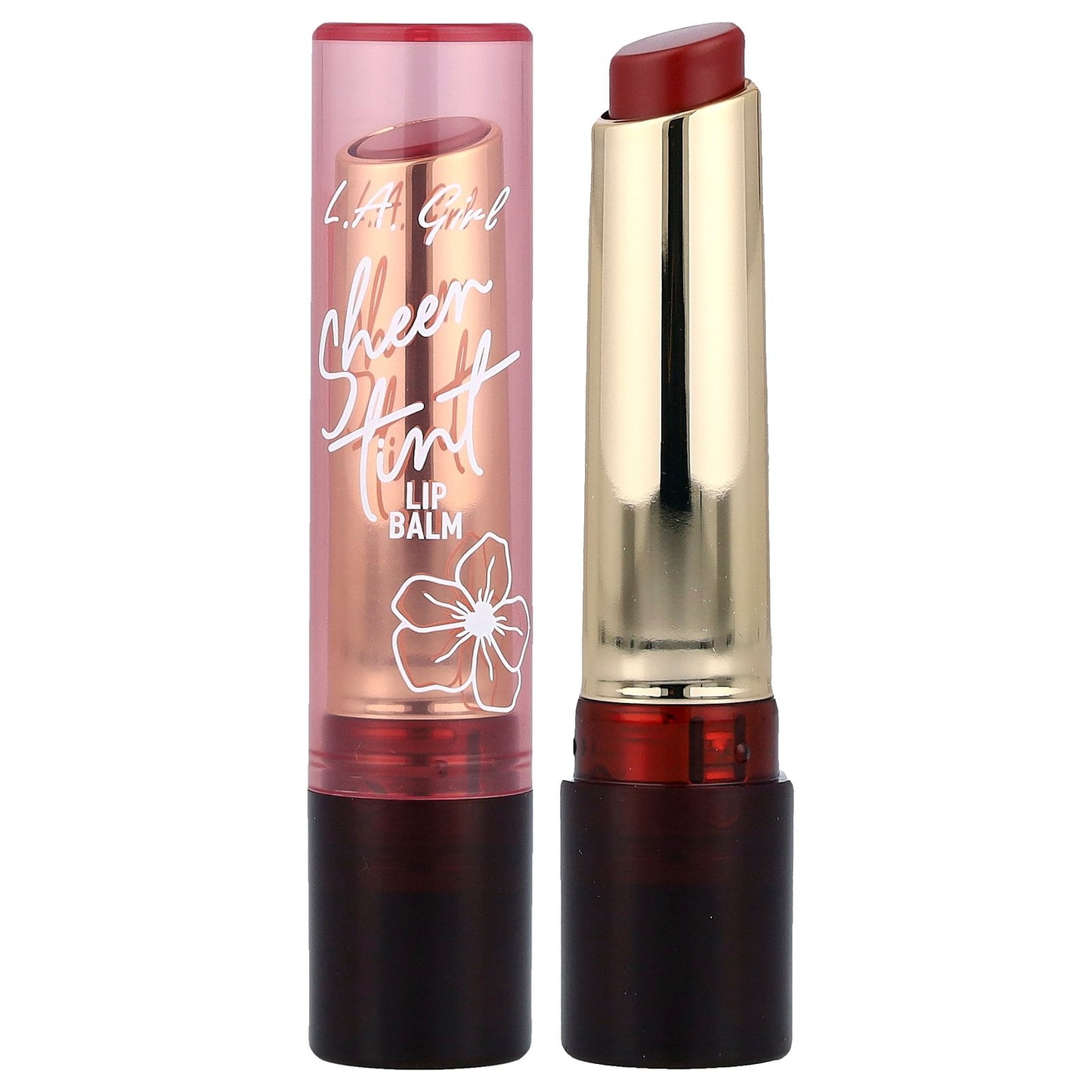 L.A. Girl Sheer Tint Lip Balm - Black Cherry