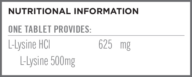 L-LYSINE 500MG HCI TABLET 120CT WINDML