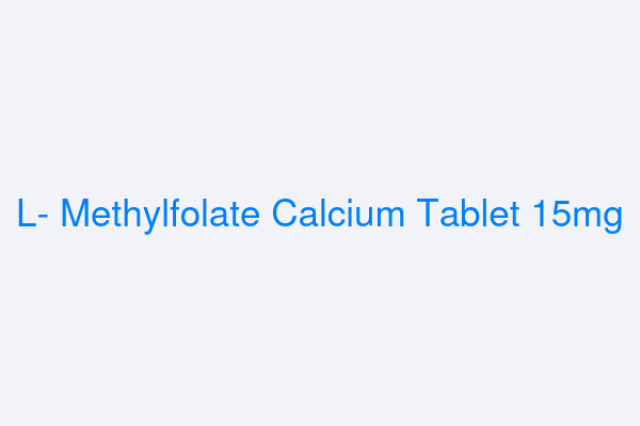 L-METHYLFOLATE CALCIUM 7.5 MG TAB 30