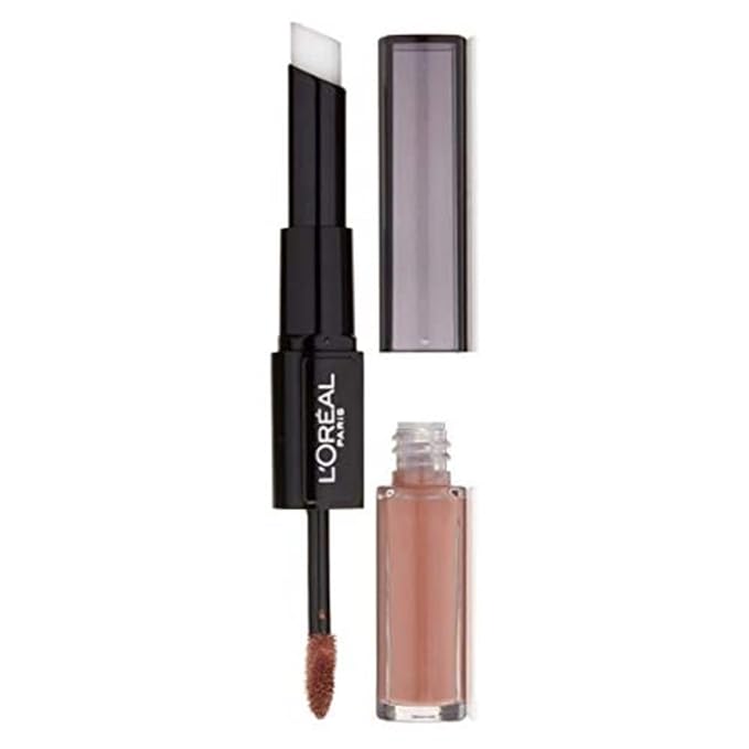 L'ORÉAL PARIS Infallible Pro Last 2-Step Lipstick, Always Almond, 1 oz