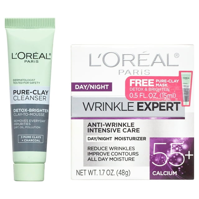 L'ORÉAL PARIS Wrinkle Expert 55+ Moisturizer, 1.7 oz.