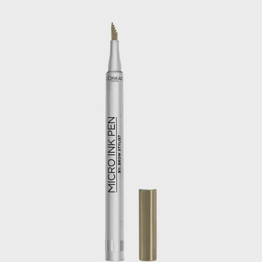 L'ORÉAL PARIS Faux Brow Hair-Like Brow Filling Pen, 391 Dark Blonde, 0.03 fl oz