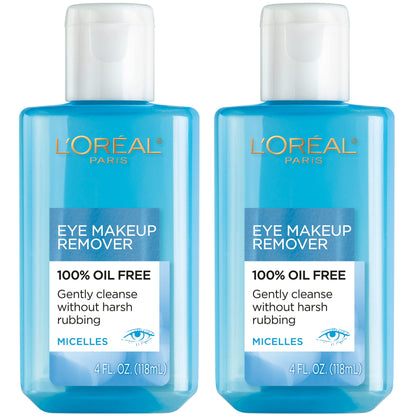 L'ORÉAL PARIS Clean Artiste Oil-Free Eye Makeup Remover, 4 oz