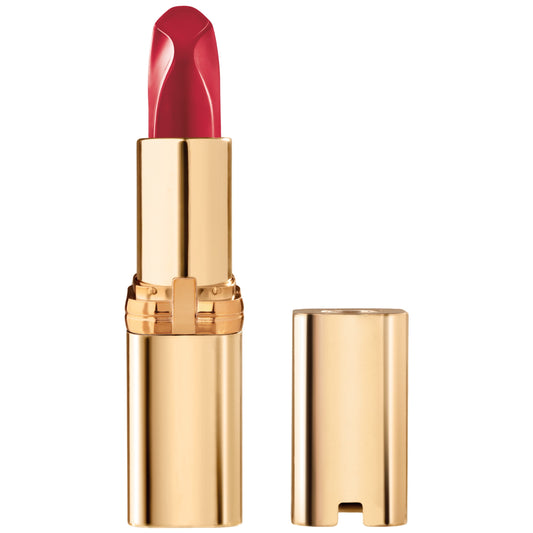 L'ORÉAL PARIS Colour Riche Reds of Worth Lipstick, Long Lasting Smudge Proof Lipstick, 188 Respected Red, 0.13 oz