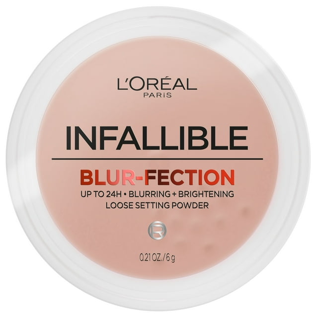 L'ORÉAL PARIS Infallible Blur-fection Longwear Loose Setting Powder - 015 Translucent Medium Deep