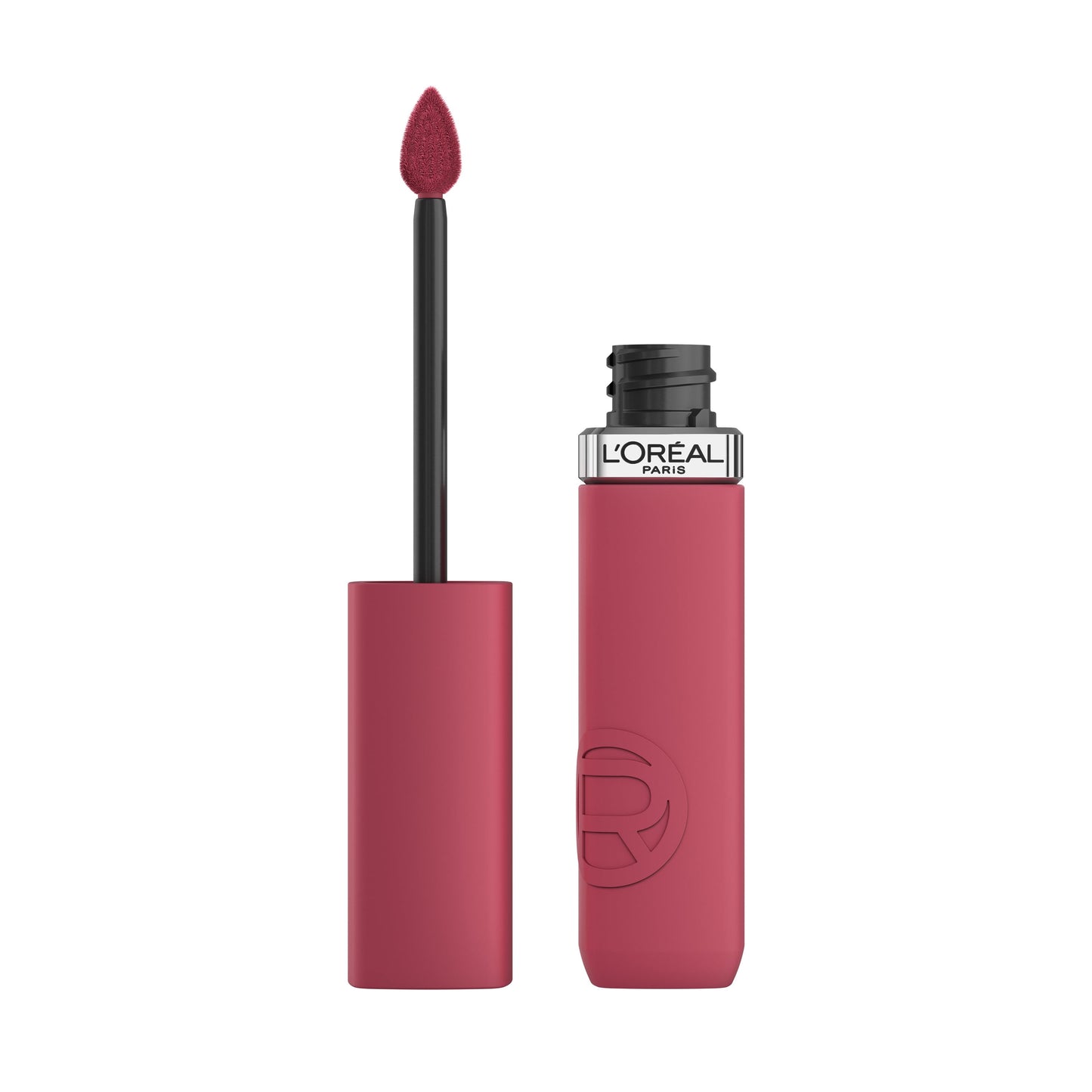 L'ORÉAL PARIS Infallible Lacque Resistance Liquid Lipstick, 600 Le Nu Rose, 0.13 fl oz