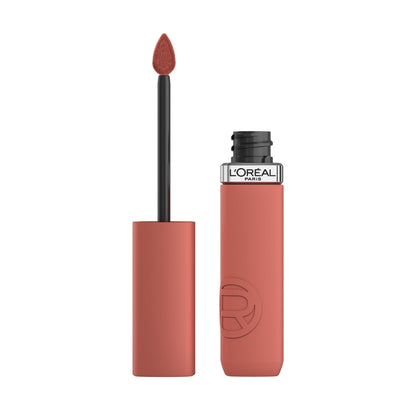 L'ORÉAL PARIS Infallible Matte Resistance Liquid Lipstick, 630 Rose Heat, 0.16 fl oz