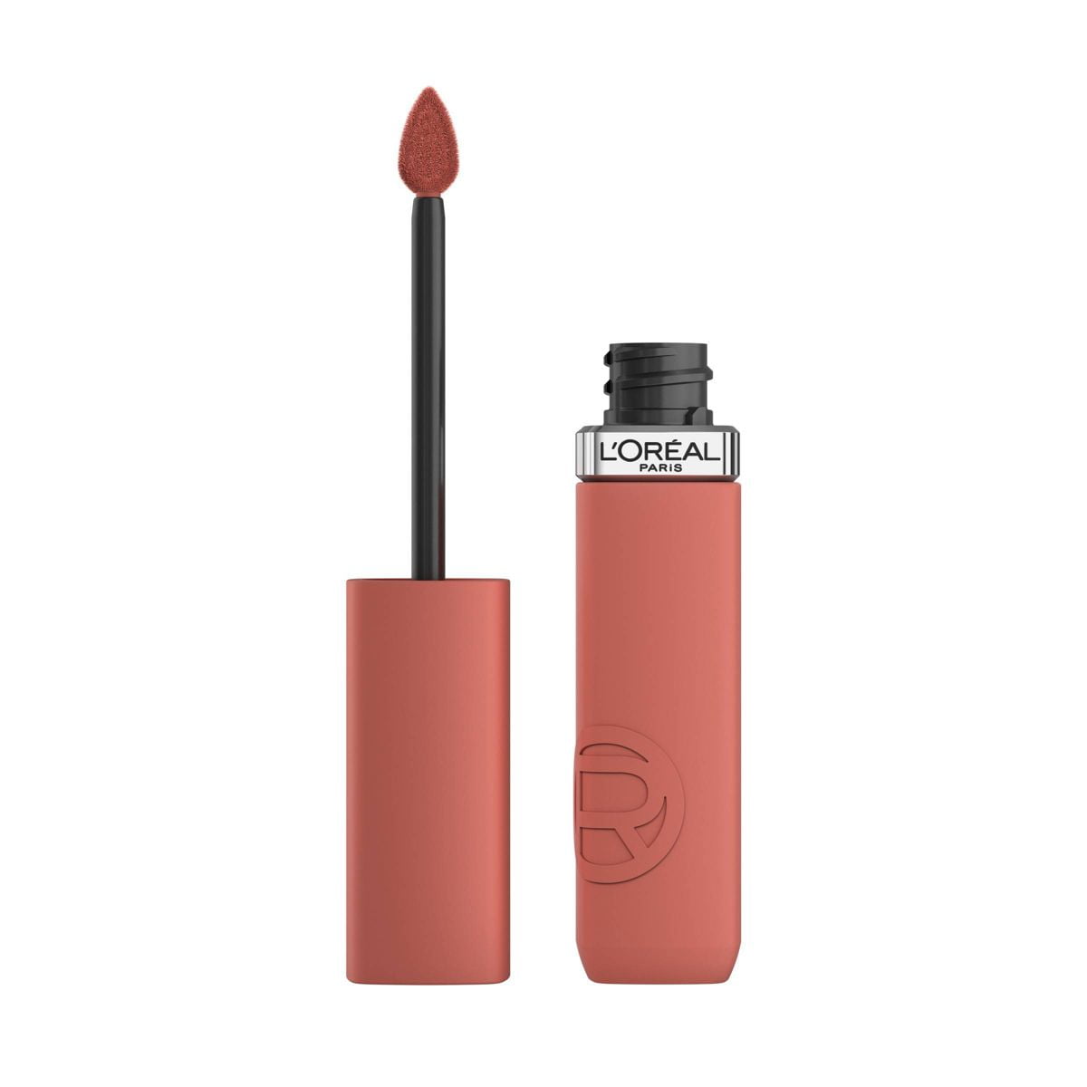 L'ORÉAL PARIS x Muglar Power Matte Lipstick, 02 Warm Rose Nude