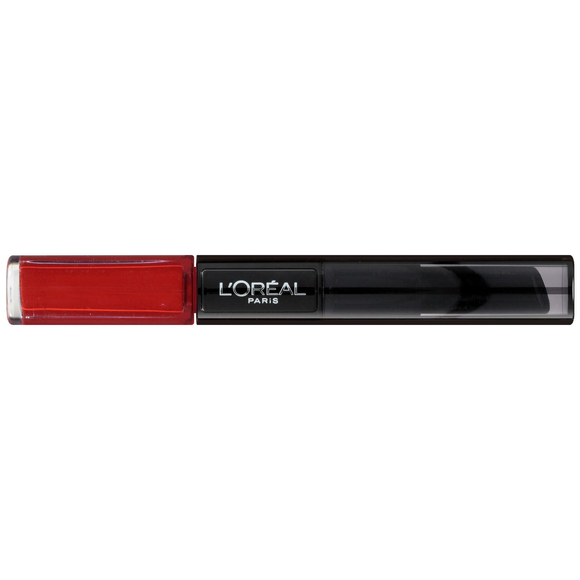 L'ORÉAL PARIS Infallible Pro Last 2-Step Lipstick, Continual Crimson, 1 oz
