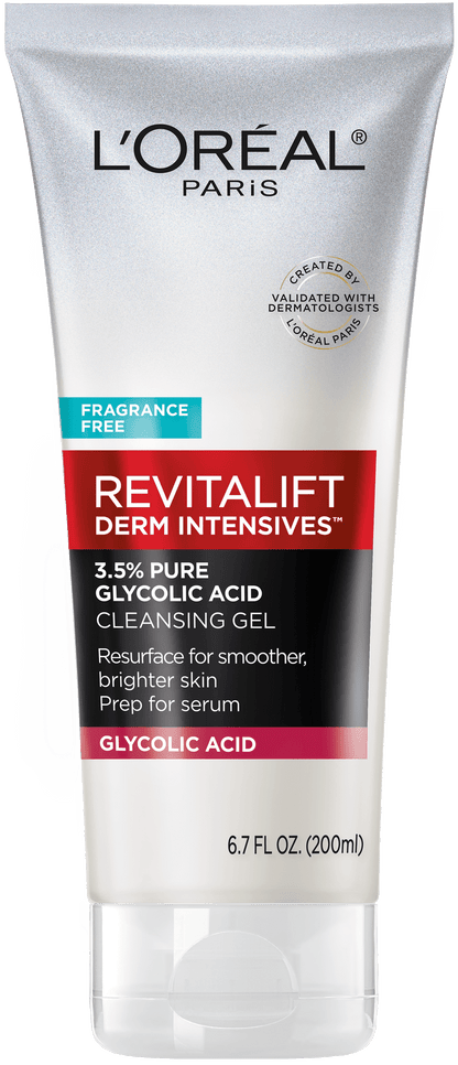 L'ORÉAL PARIS Revitalift Derm Intensives 10% Pure Glycolic Acid Face Serum, 1 oz.