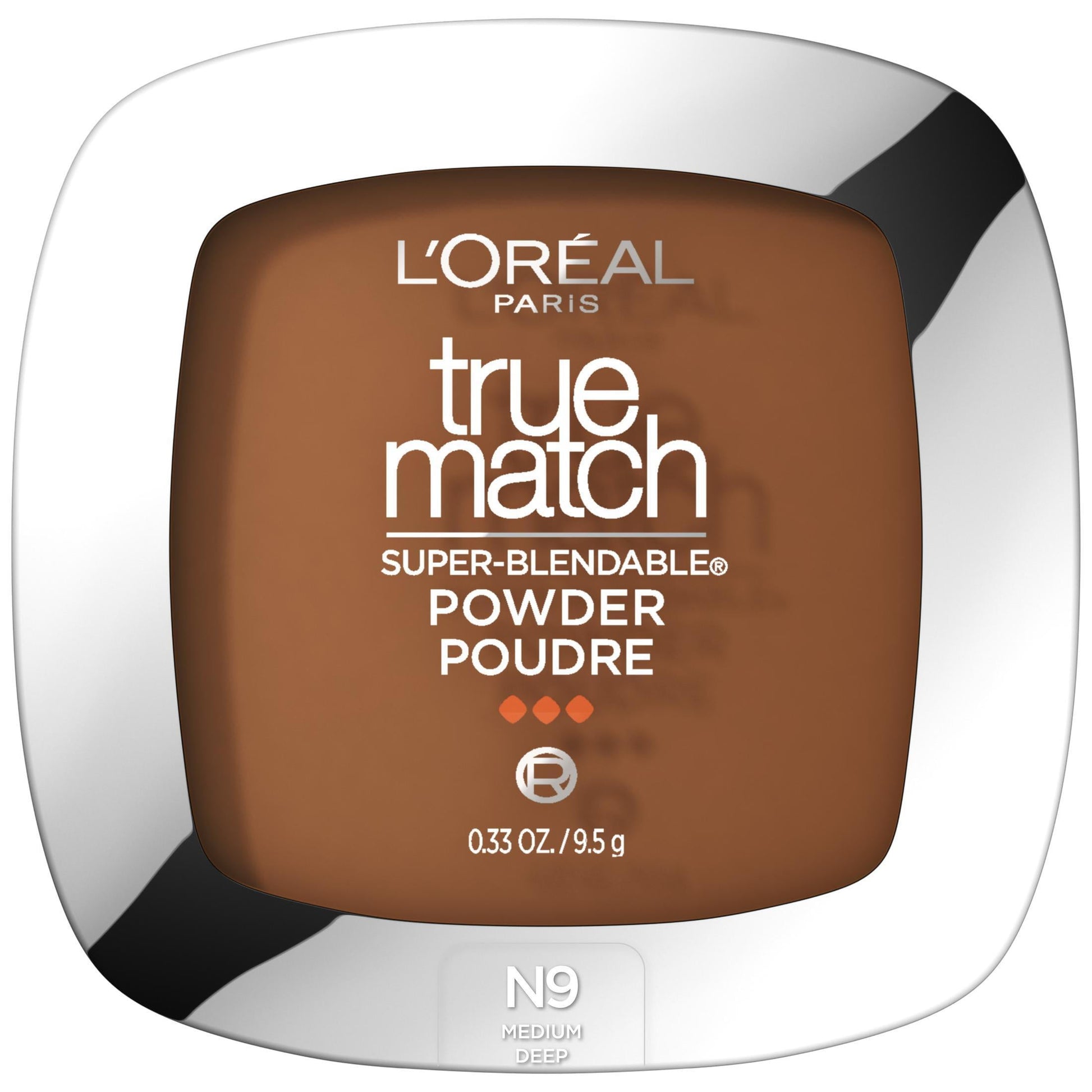 L'ORÉAL PARIS True Match Super-Blendable Foundation, Medium Coverage, N9, Medium Deep, 1 fl. oz.