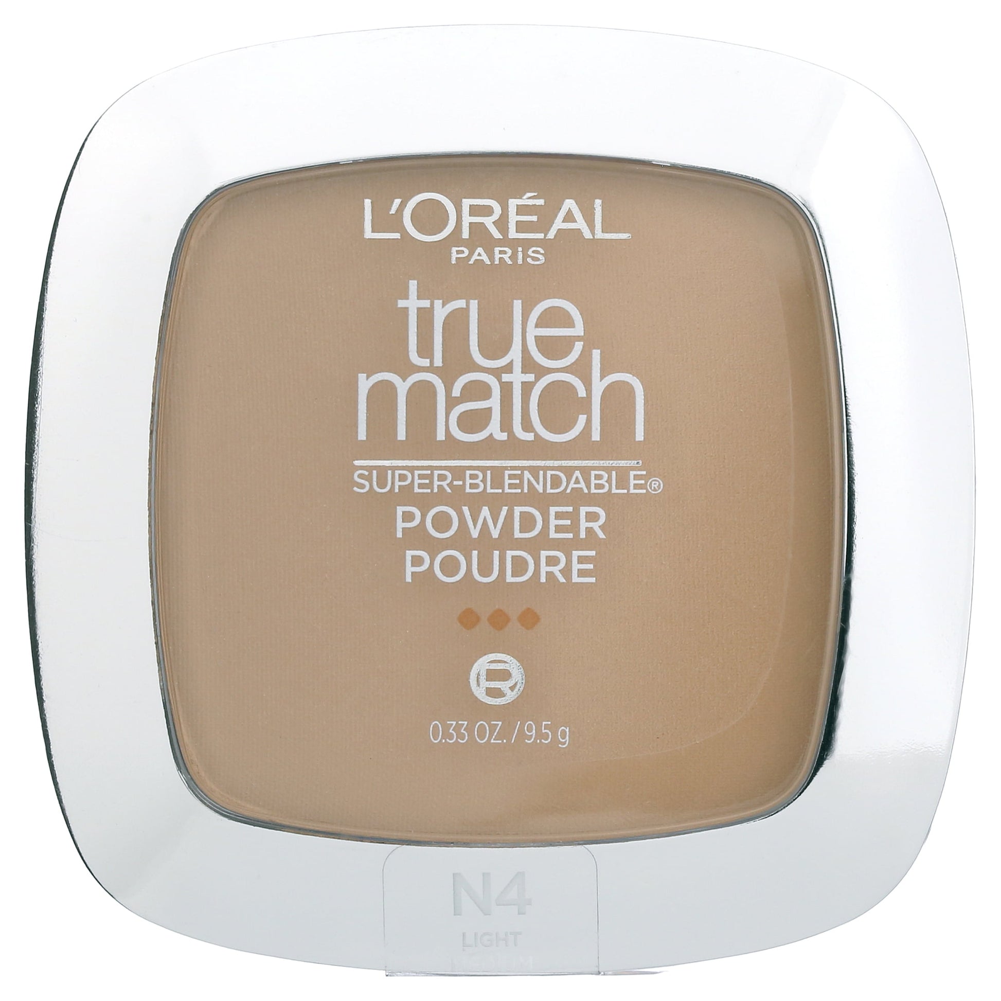 L'ORÉAL PARIS True Match Super-Blendable Oil Free Makeup Powder, C9 Deep, 0.34 oz