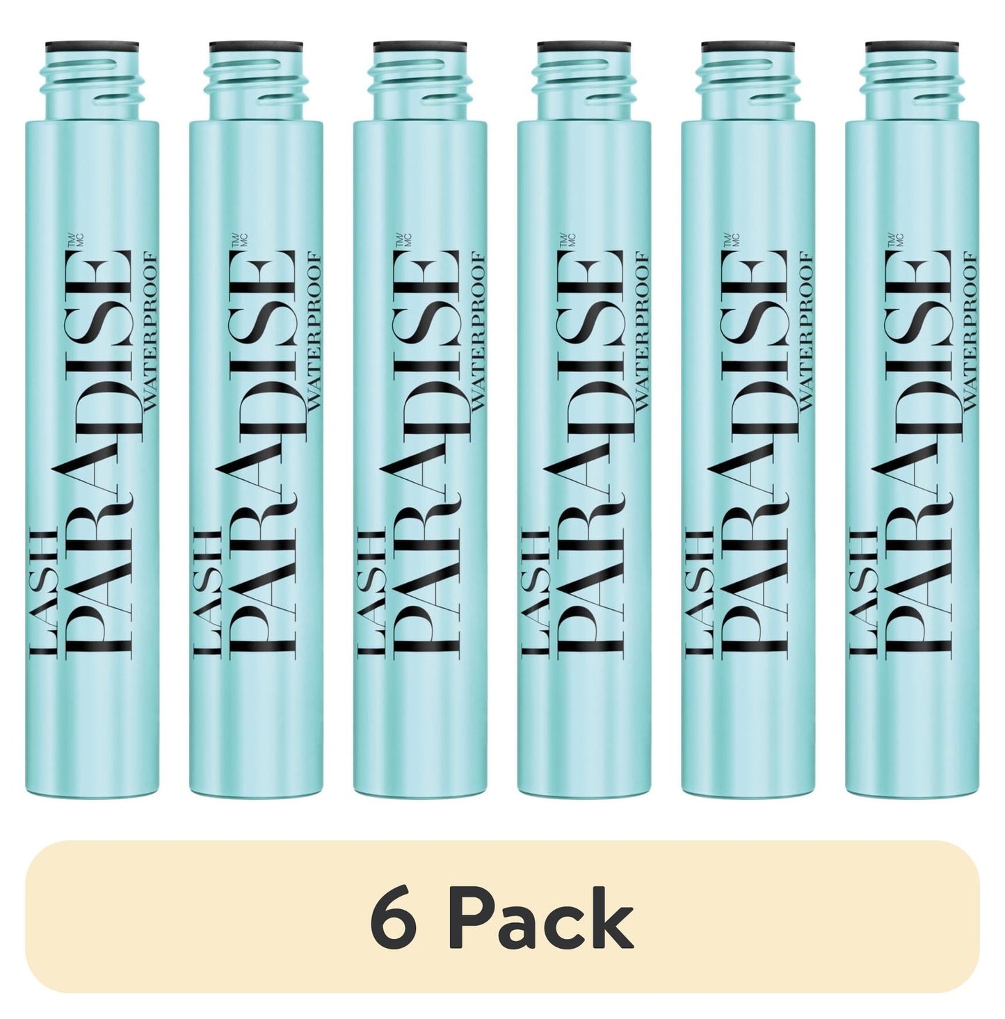 L'ORÉAL PARIS Voluminous Lash Paradise Waterproof Mascara, 204 Waterproof Blackest Black, 0.28 fl oz