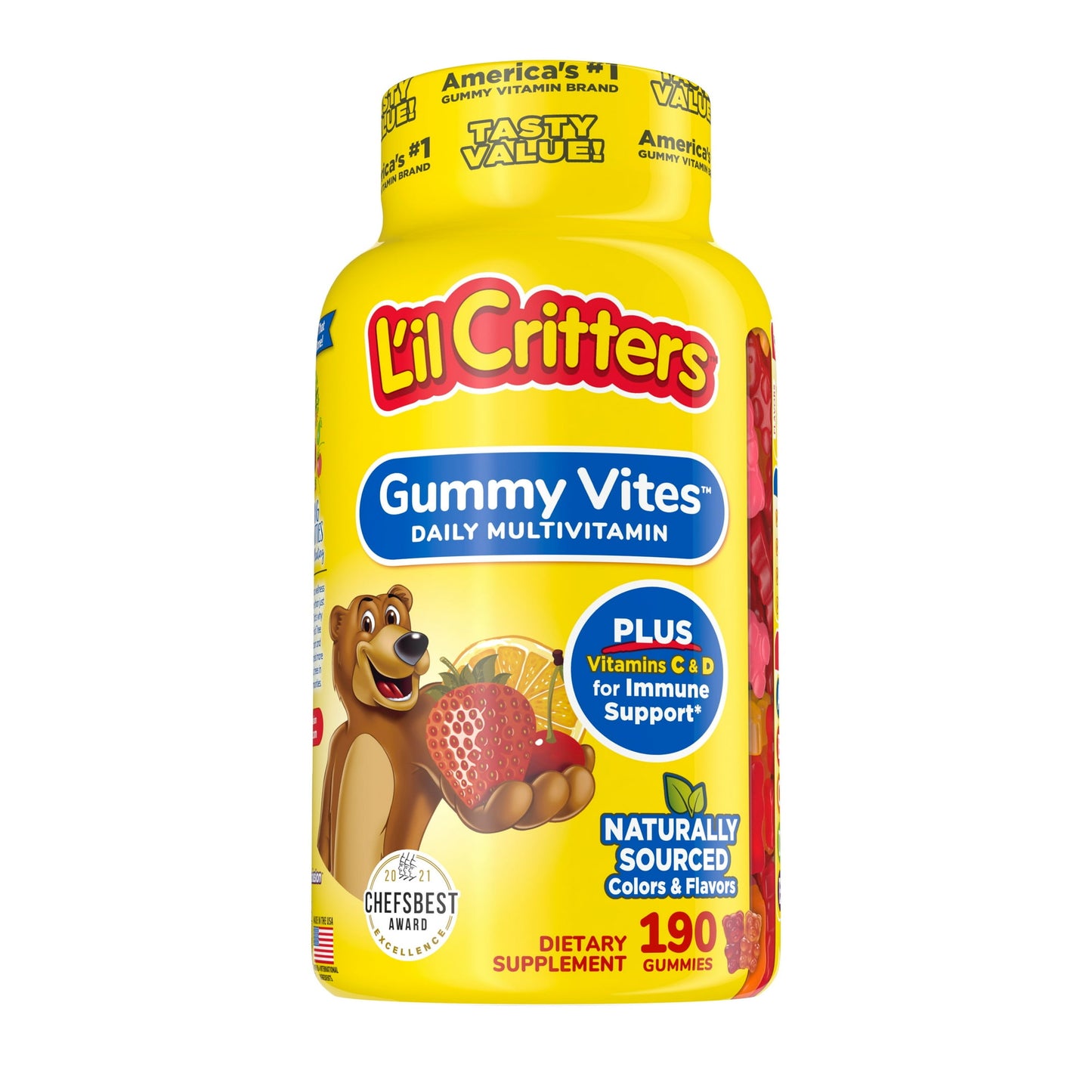 LIL CRITTERS CHILD MULTIVIT GUMMY 70CT