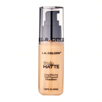 L.A. Colors Truly Matte Foundation, CLM 351 Porcelain