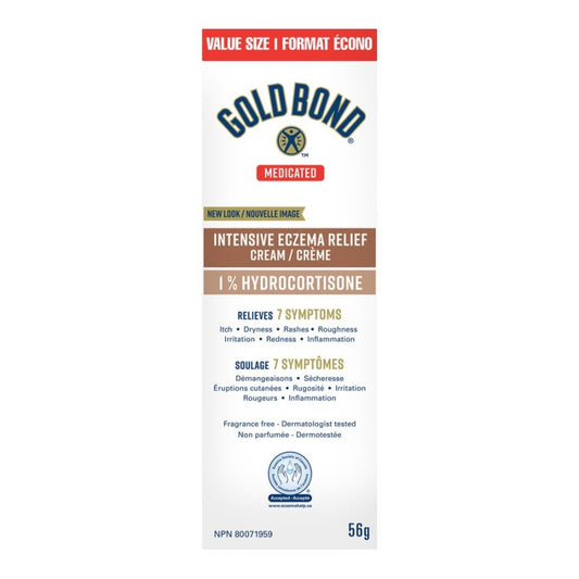 Gold Bond Eczema Relief Cream Medicated 5.5oz