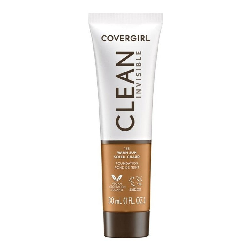 COVERGIRL Clean Invisible Foundation - 168 Warm Sun
