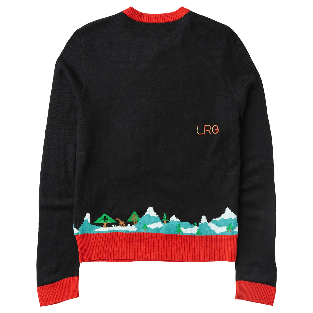 LDR DIAB SCK CRW HS 2EA BLACK LRG