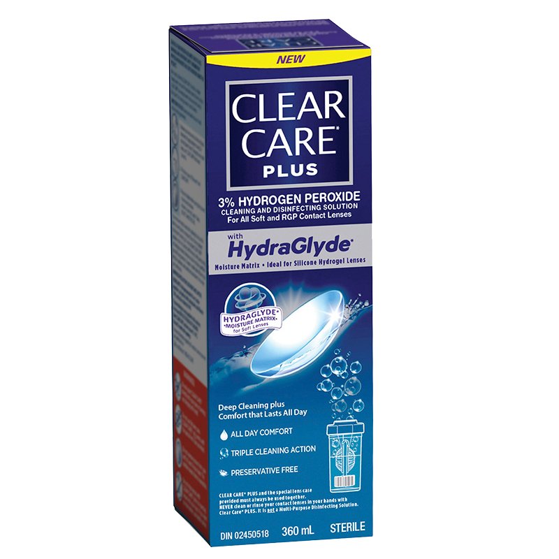 CLEAR CARE PLUS SL 3OZ HYDRAGLIDE