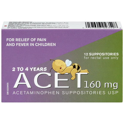 ACET CHD SS 160MG/5ML 118ML CHY