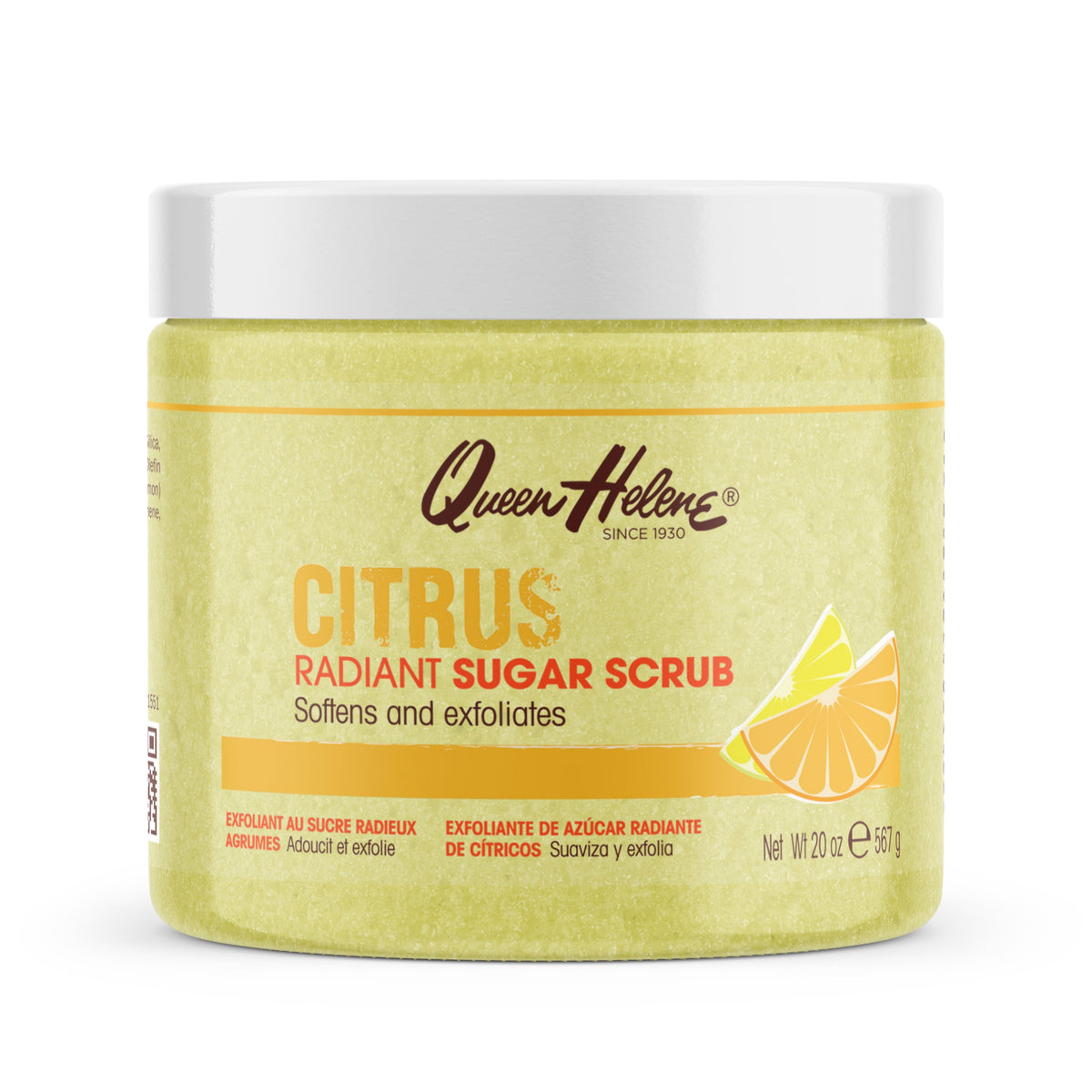 Queen Helene Sugar Scrub Citrus Radiant 20oz