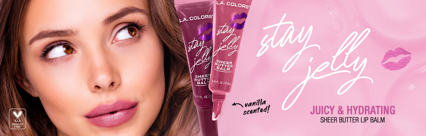 L.A. COLORS Stay Jelly Sheer Butter Balm - Are We Clear