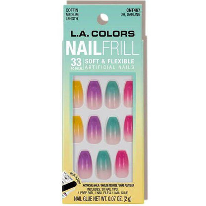 LAC NAILS FRILL OH DARLING