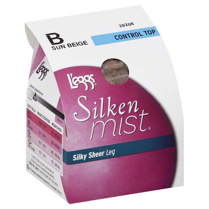 LEGGS SILK.MIST CT,ST BLACK B