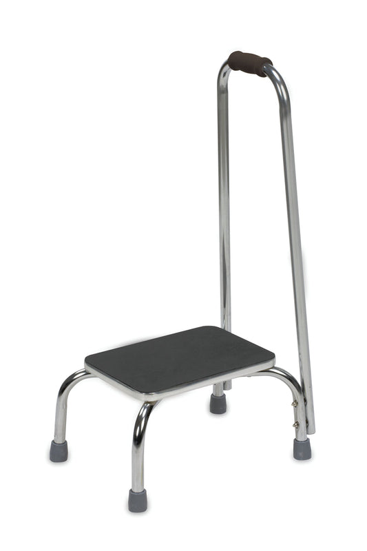 FOOT STOOL EQ W/HNDRL